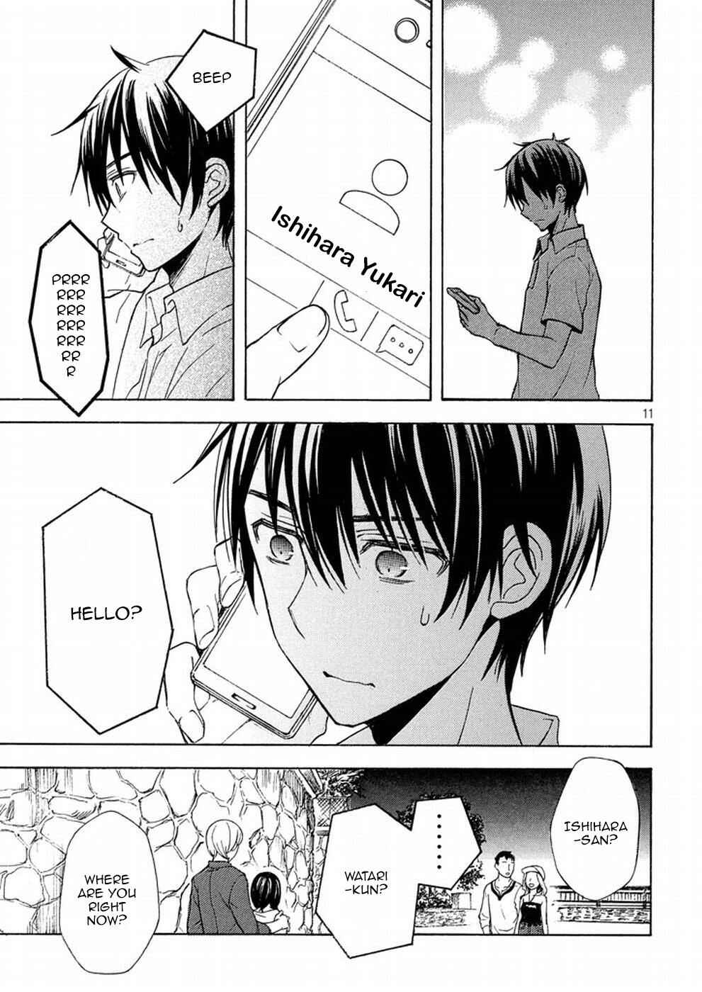 Watari-kun no ×× ga Houkai Sunzen Chapter 16 page 10