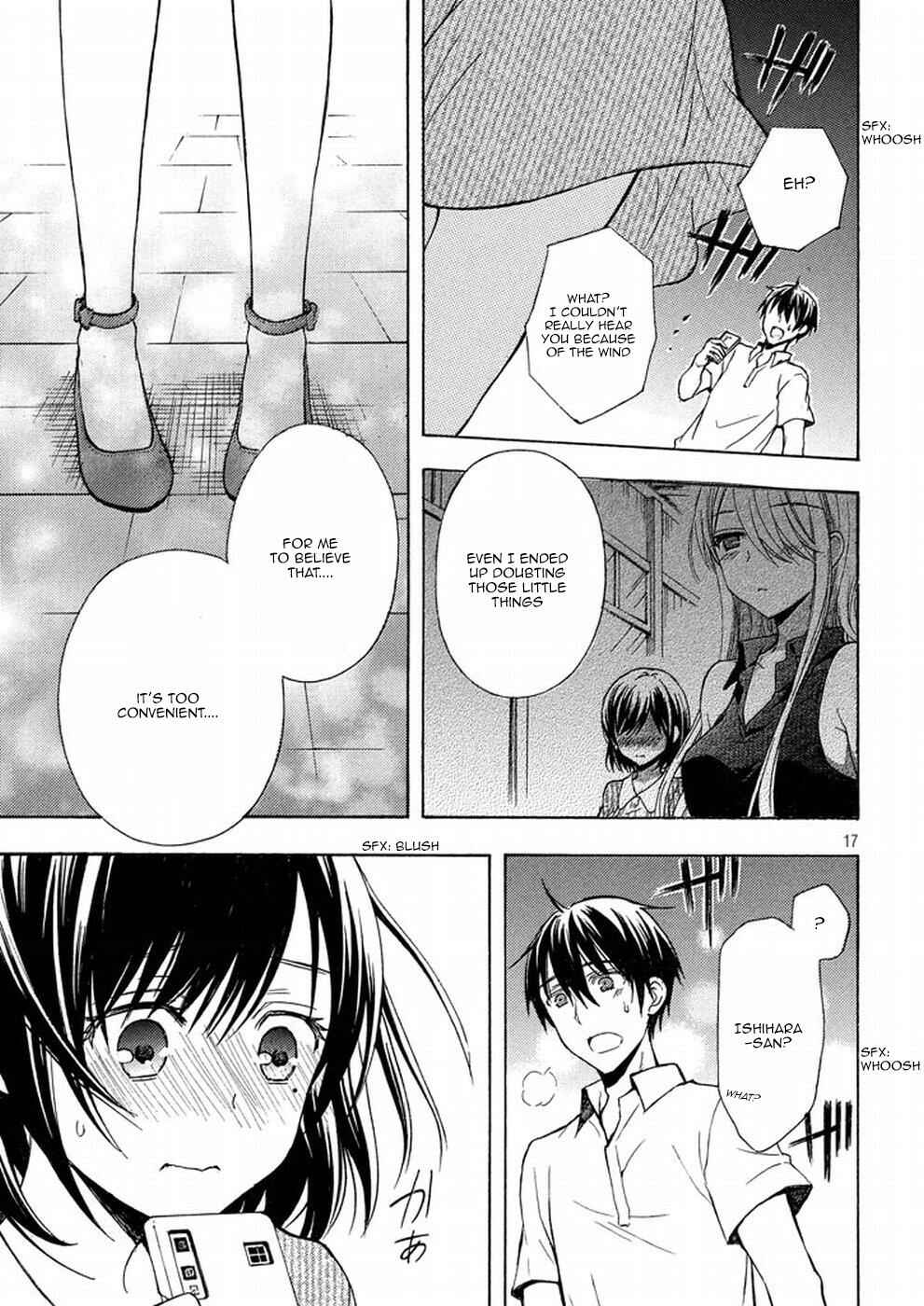 Watari-kun no ×× ga Houkai Sunzen Chapter 16 page 15