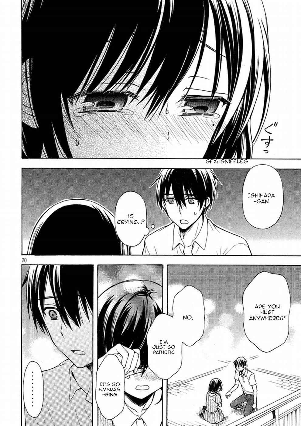 Watari-kun no ×× ga Houkai Sunzen Chapter 16 page 18