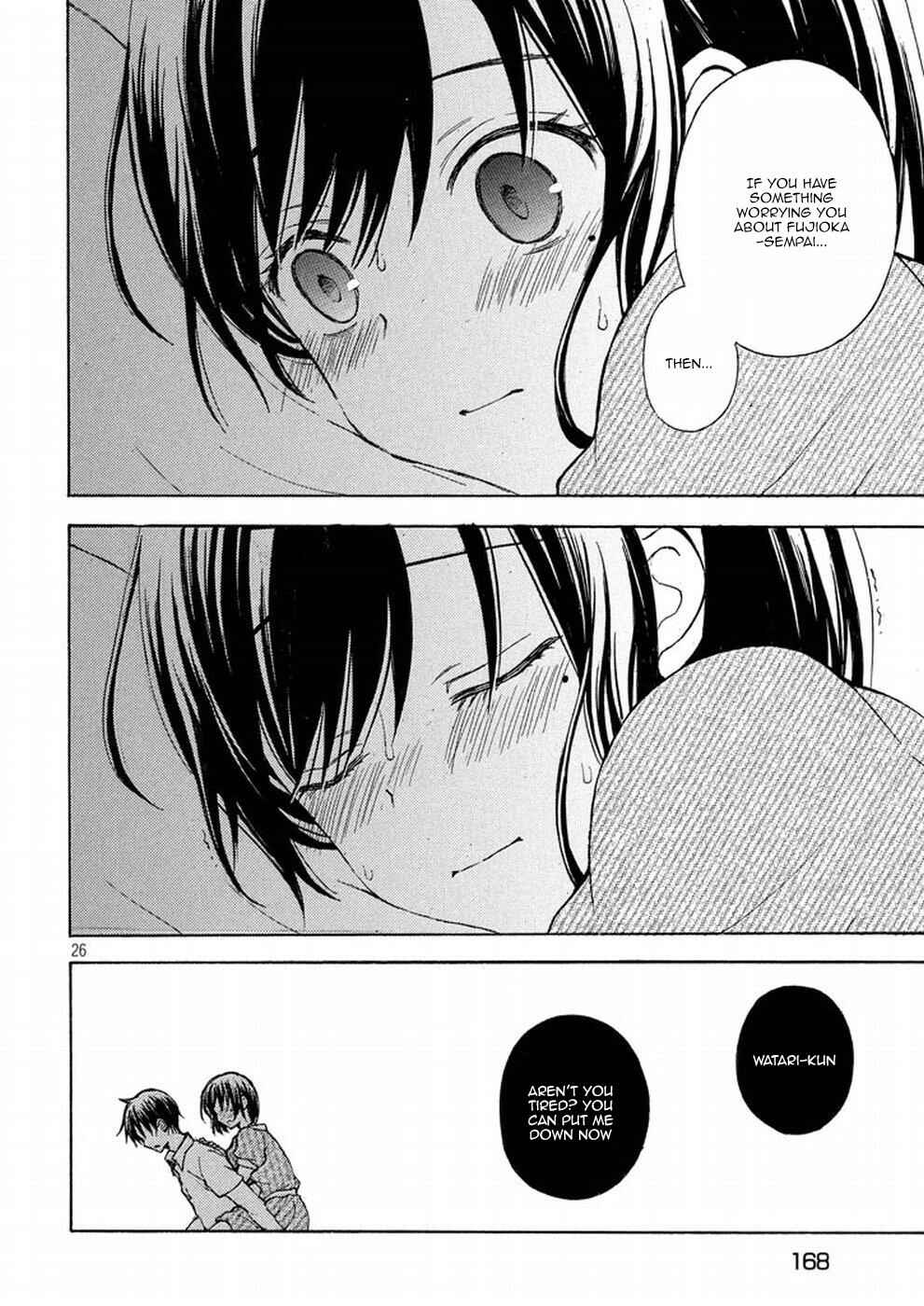 Watari-kun no ×× ga Houkai Sunzen Chapter 16 page 24