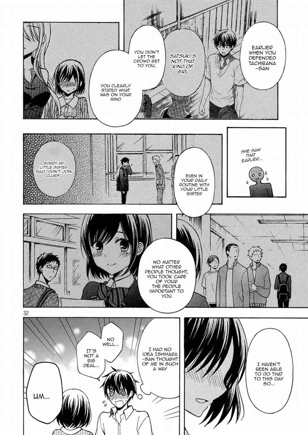 Watari-kun no ×× ga Houkai Sunzen Chapter 16 page 30