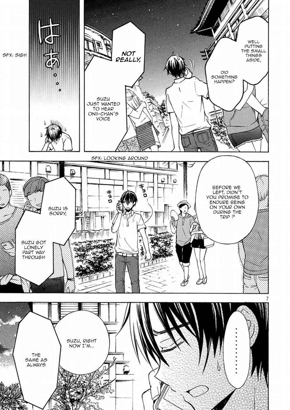 Watari-kun no ×× ga Houkai Sunzen Chapter 16 page 6