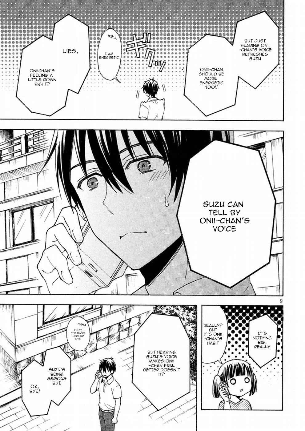 Watari-kun no ×× ga Houkai Sunzen Chapter 16 page 8