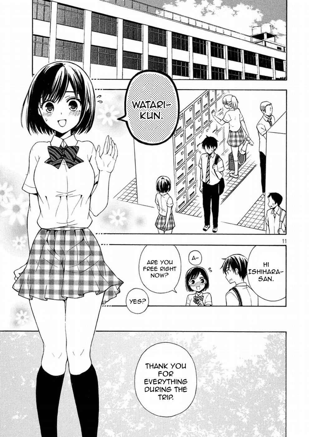 Watari-kun no ×× ga Houkai Sunzen Chapter 19 page 10