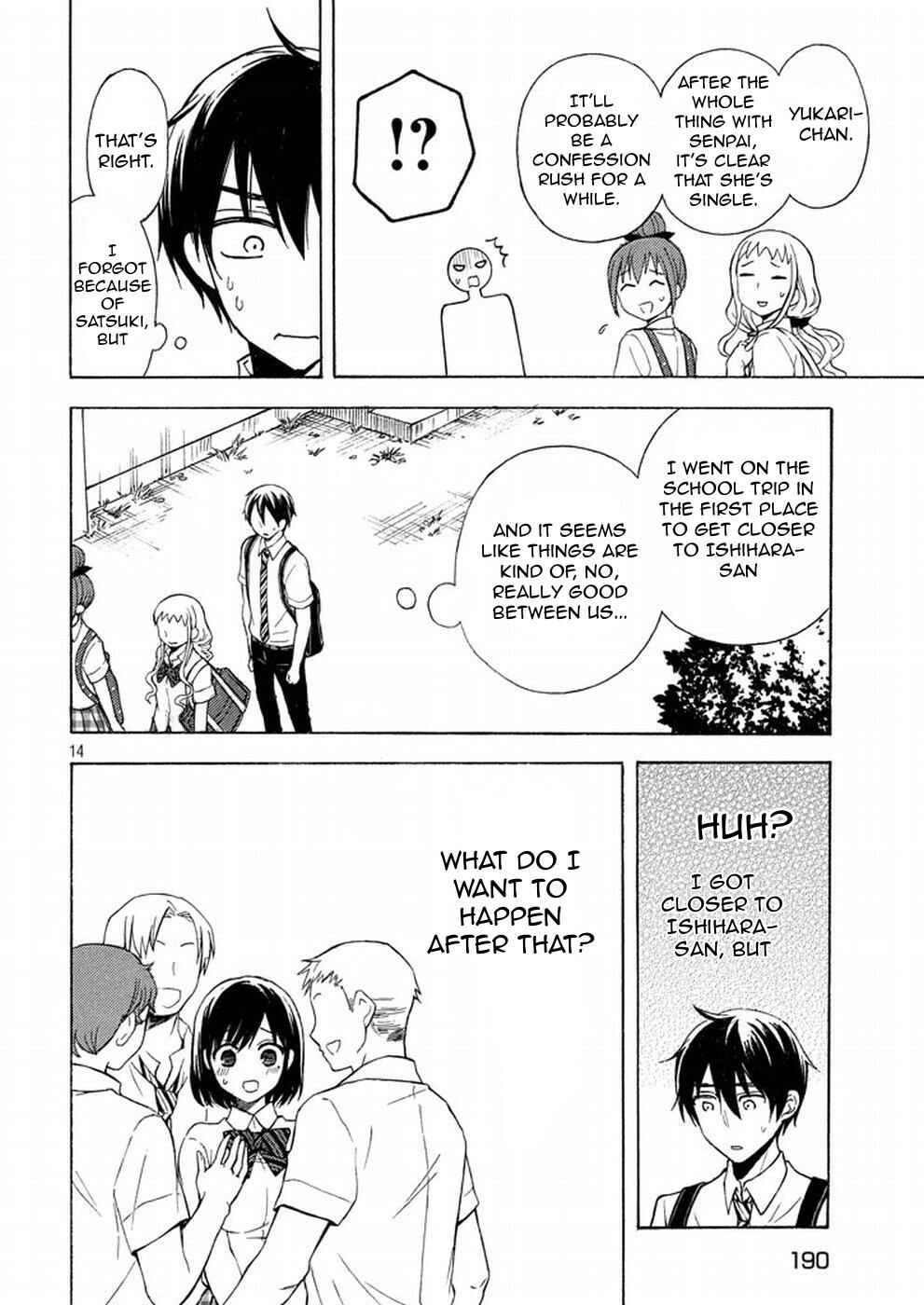 Watari-kun no ×× ga Houkai Sunzen Chapter 19 page 13