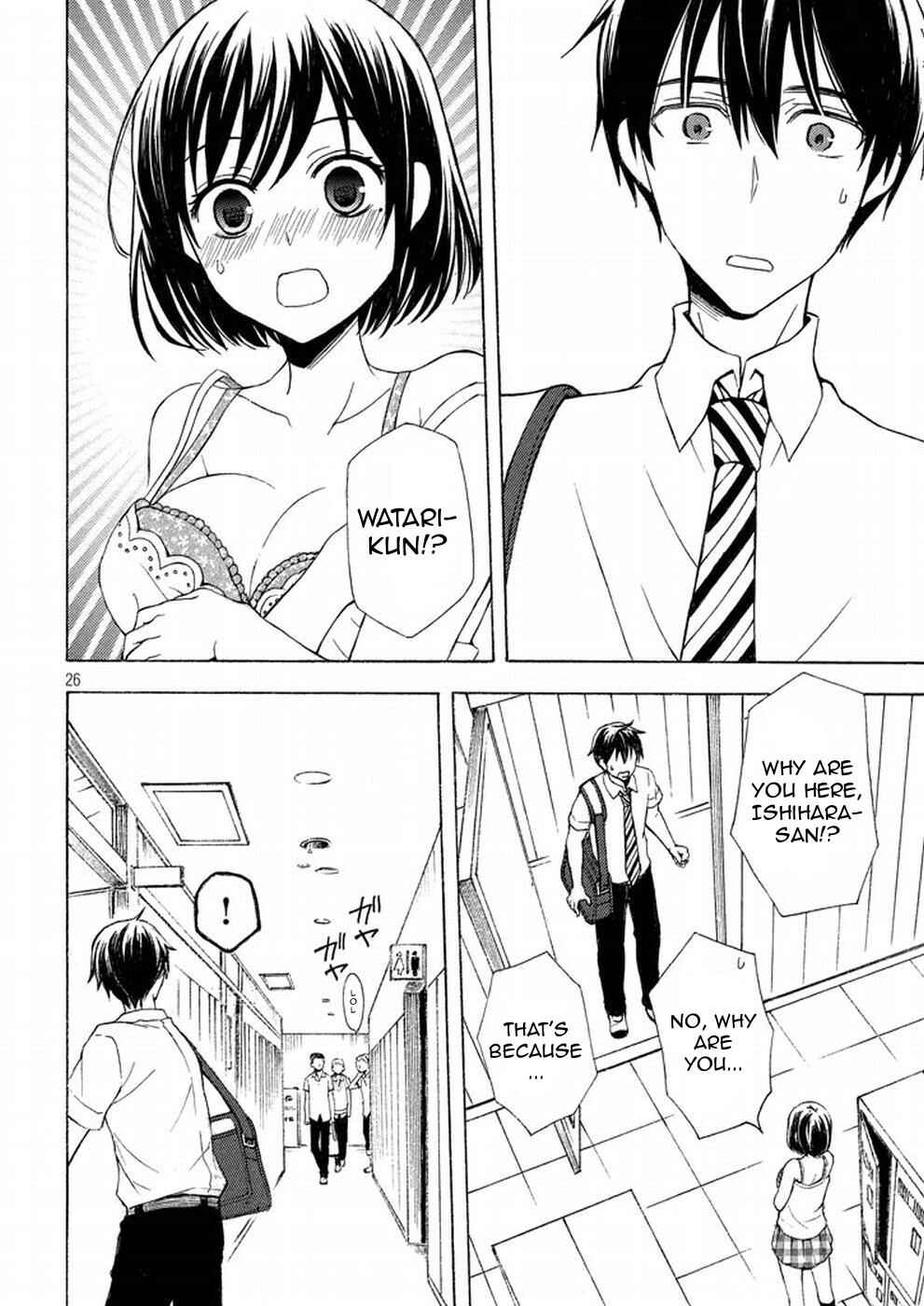 Watari-kun no ×× ga Houkai Sunzen Chapter 19 page 25