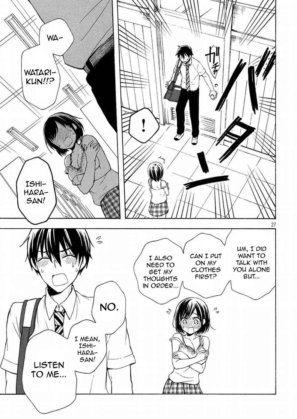 Watari-kun no ×× ga Houkai Sunzen Chapter 19 page 26