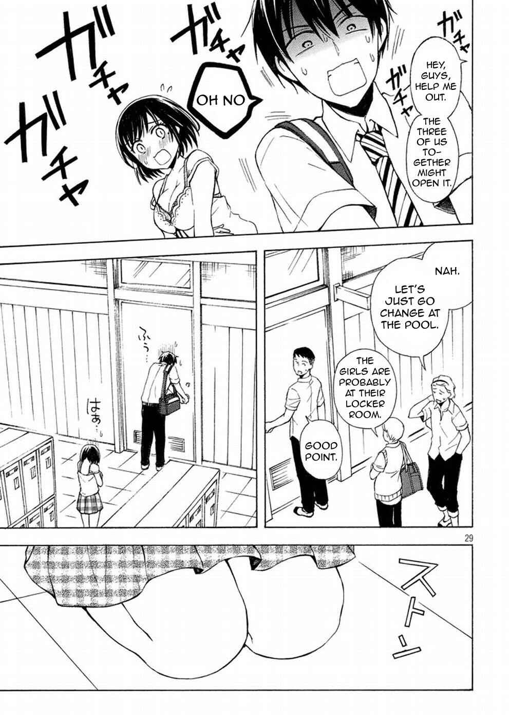 Watari-kun no ×× ga Houkai Sunzen Chapter 19 page 28