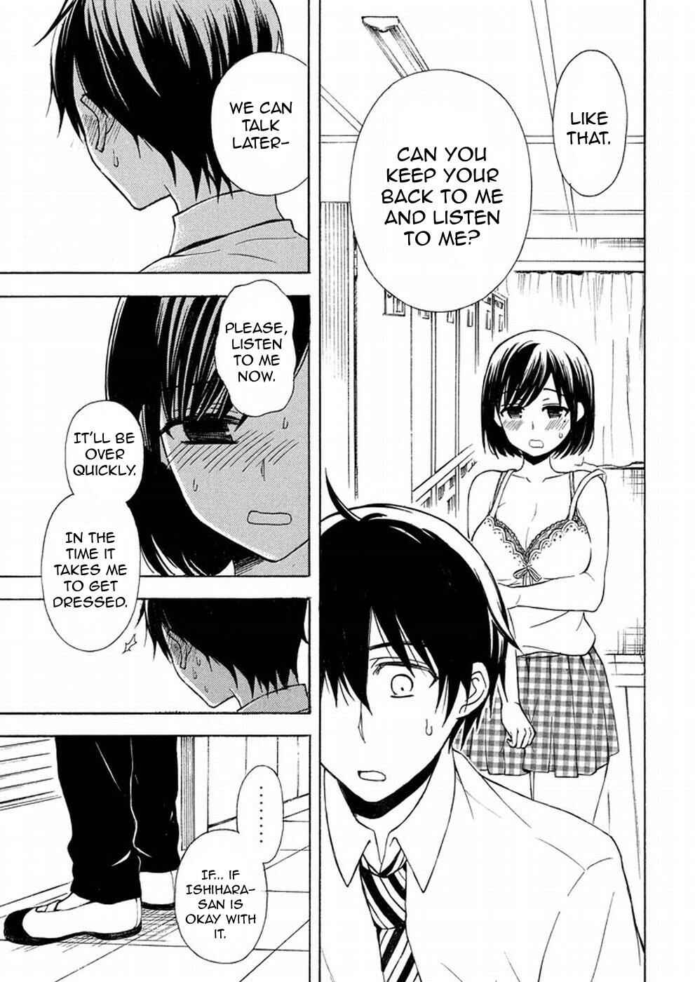 Watari-kun no ×× ga Houkai Sunzen Chapter 19 page 30