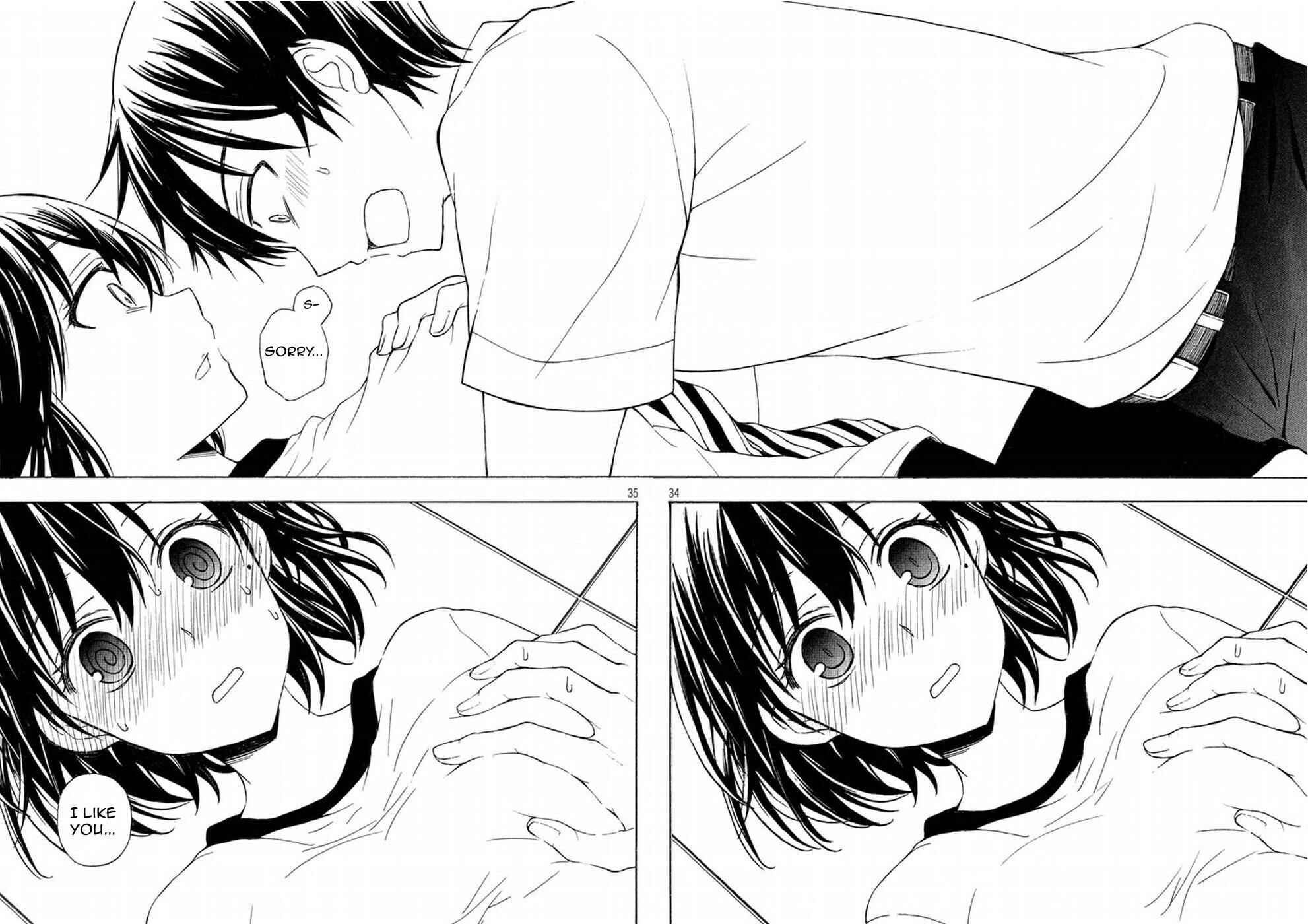 Watari-kun no ×× ga Houkai Sunzen Chapter 19 page 33