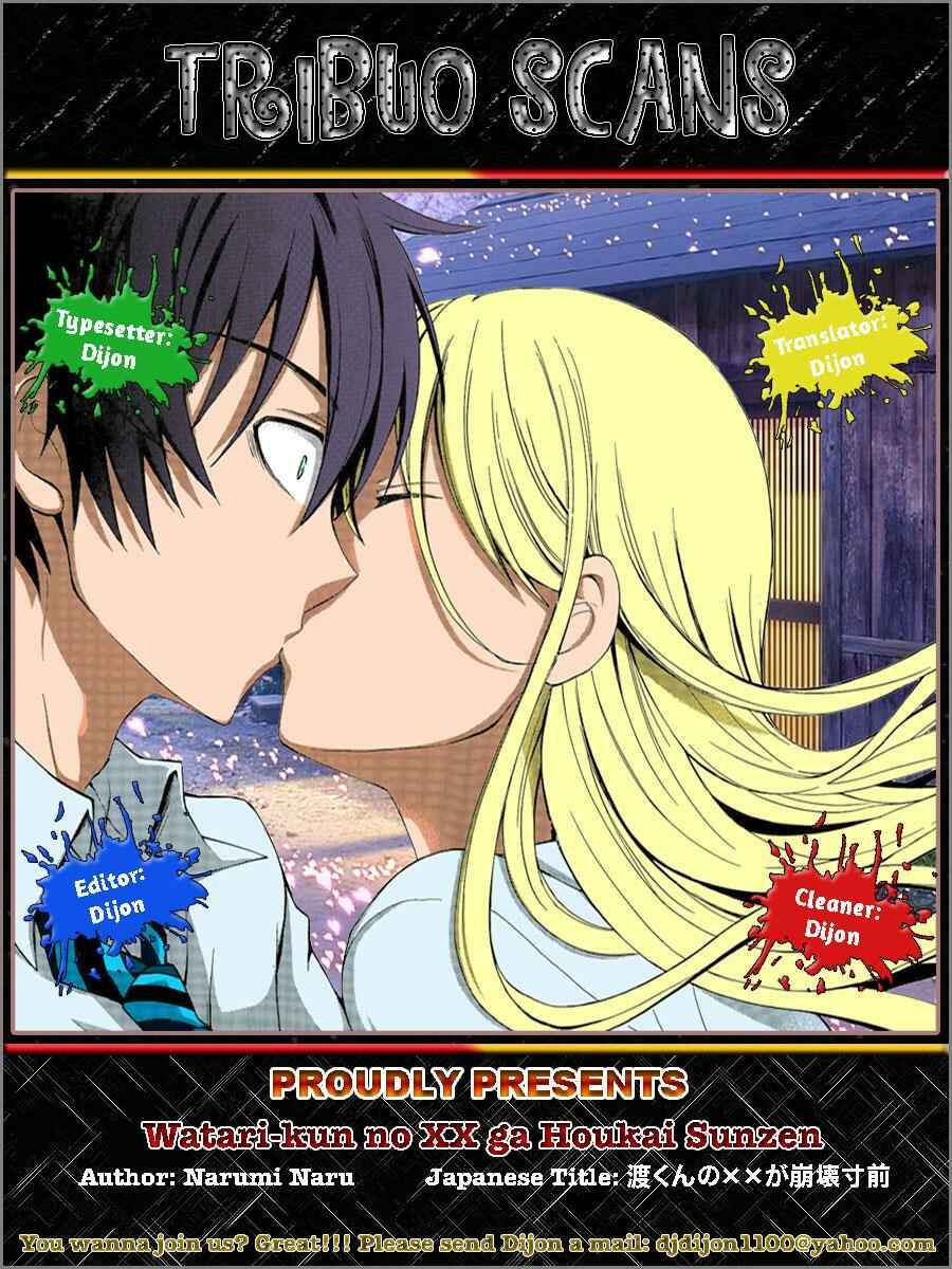 Watari-kun no ×× ga Houkai Sunzen Chapter 19 page 35