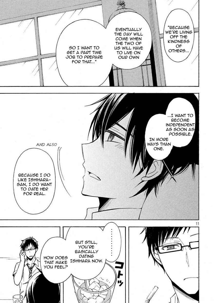 Watari-kun no ×× ga Houkai Sunzen Chapter 22 page 9