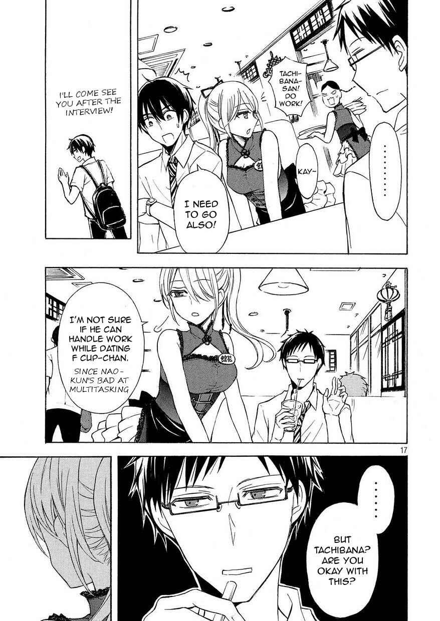 Watari-kun no ×× ga Houkai Sunzen Chapter 22 page 15