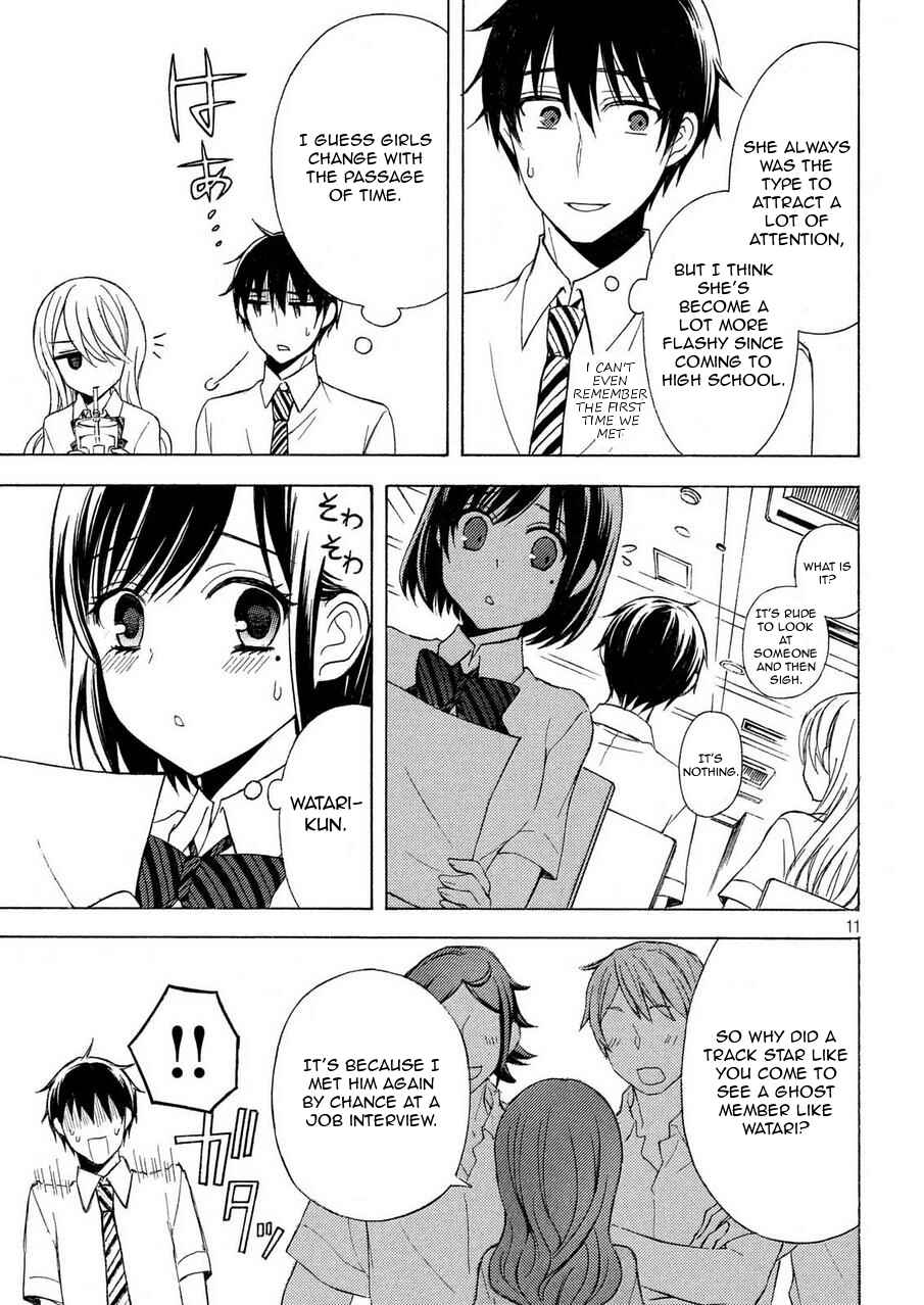 Watari-kun no ×× ga Houkai Sunzen Chapter 24 page 9