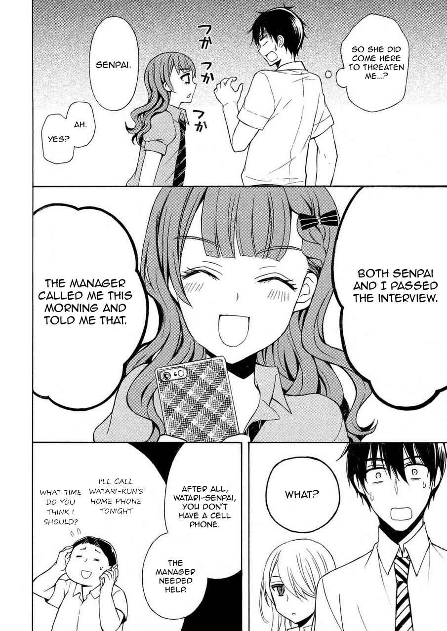 Watari-kun no ×× ga Houkai Sunzen Chapter 24 page 10