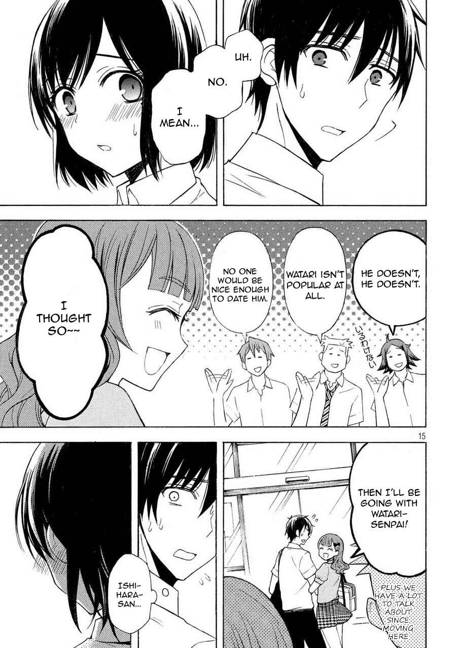 Watari-kun no ×× ga Houkai Sunzen Chapter 24 page 13
