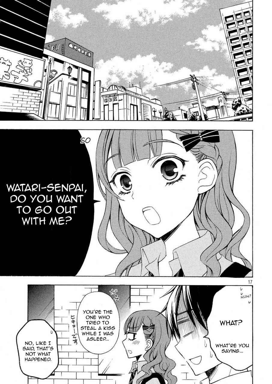 Watari-kun no ×× ga Houkai Sunzen Chapter 24 page 15