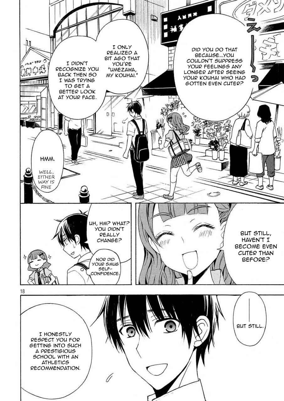 Watari-kun no ×× ga Houkai Sunzen Chapter 24 page 16