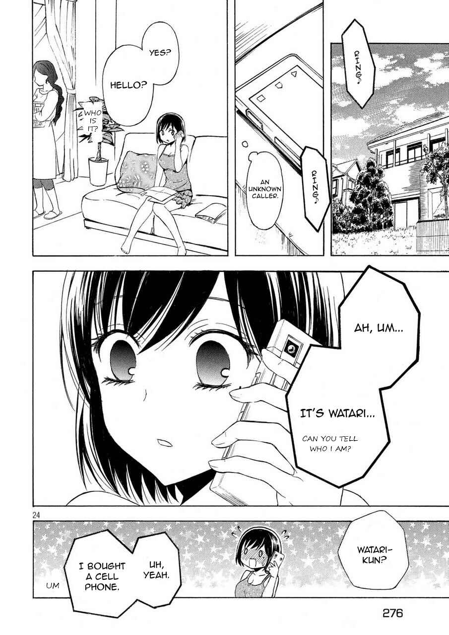 Watari-kun no ×× ga Houkai Sunzen Chapter 24 page 22