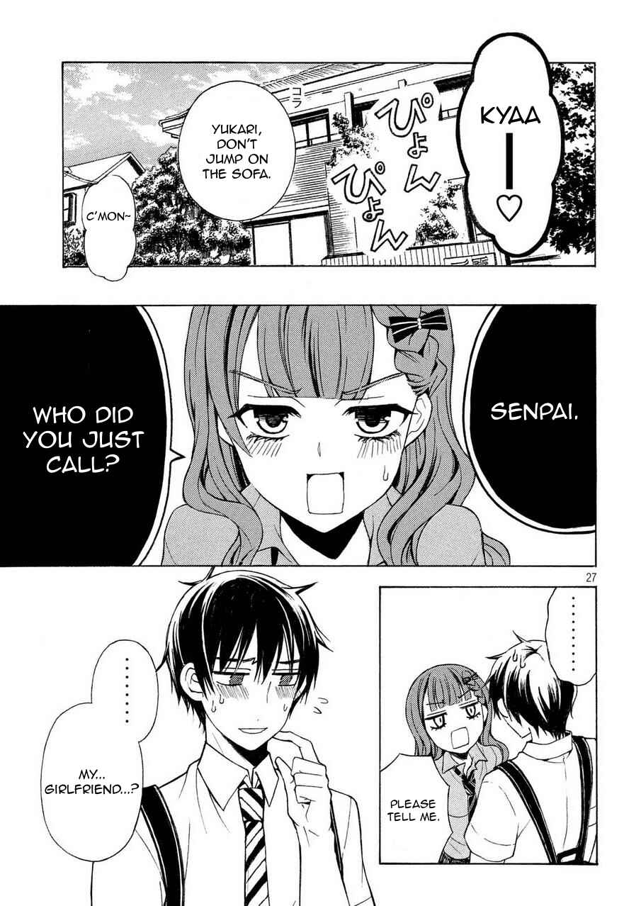 Watari-kun no ×× ga Houkai Sunzen Chapter 24 page 25