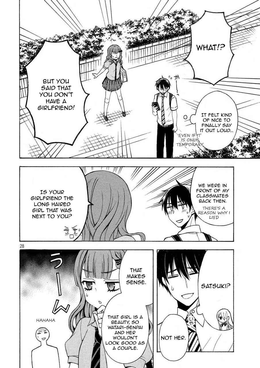 Watari-kun no ×× ga Houkai Sunzen Chapter 24 page 26
