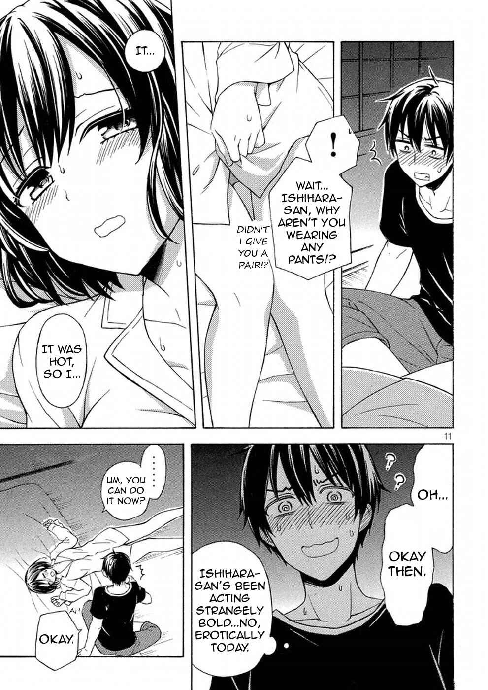 Watari-kun no ×× ga Houkai Sunzen Chapter 29 page 10