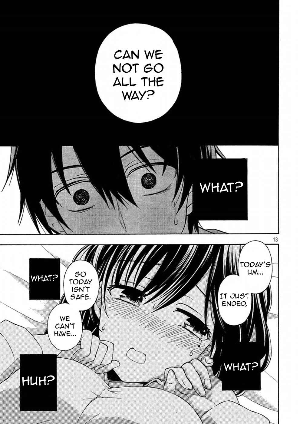 Watari-kun no ×× ga Houkai Sunzen Chapter 29 page 12