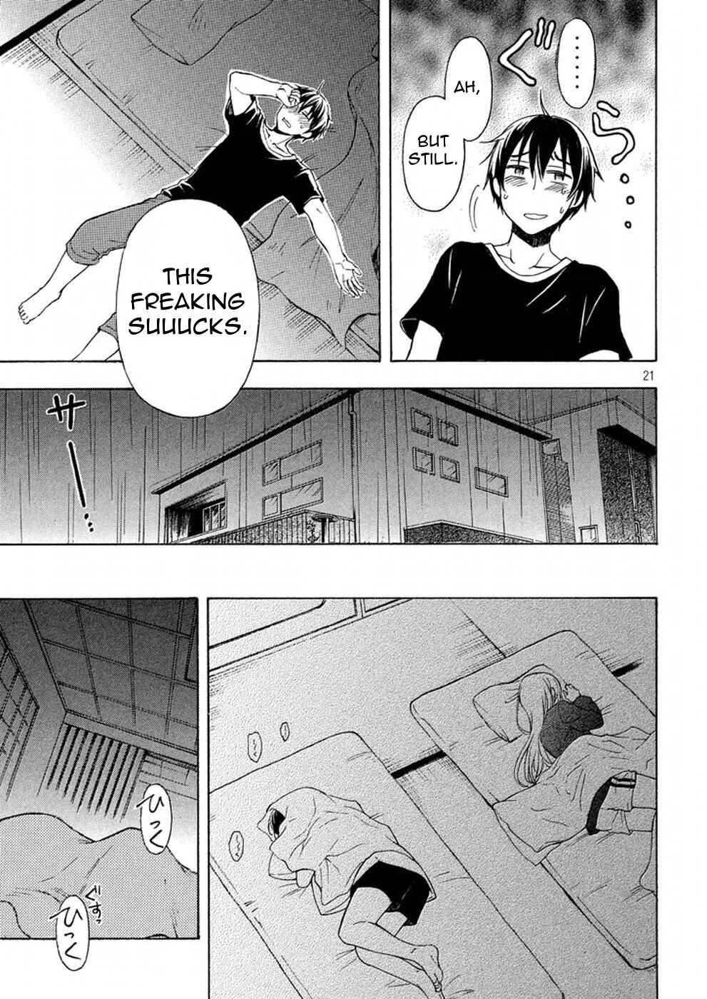 Watari-kun no ×× ga Houkai Sunzen Chapter 29 page 19
