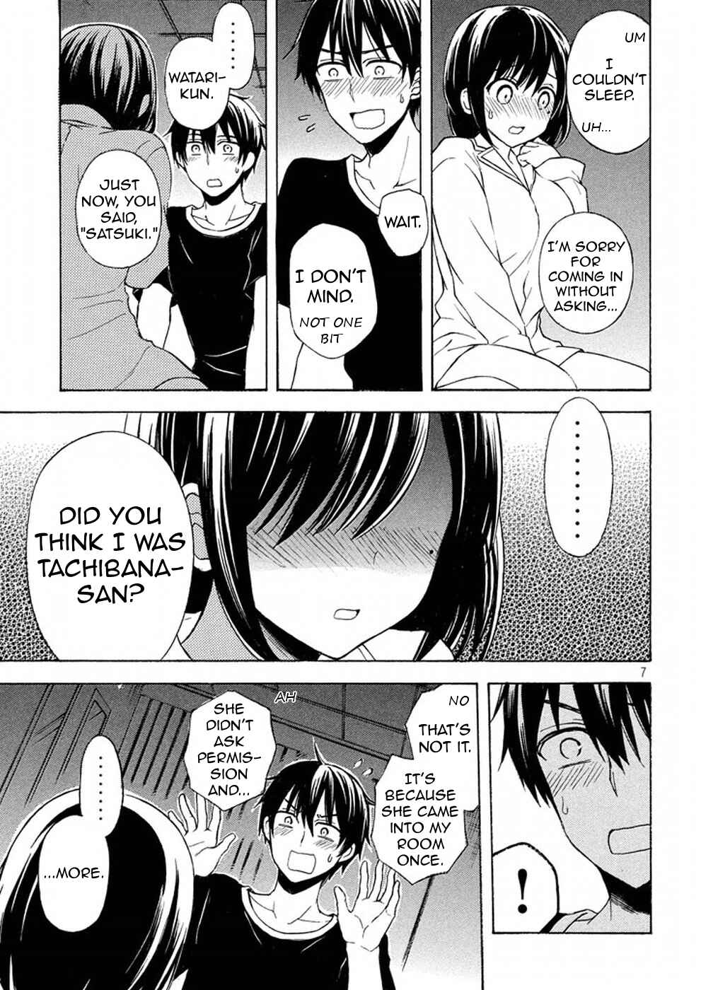 Watari-kun no ×× ga Houkai Sunzen Chapter 29 page 6