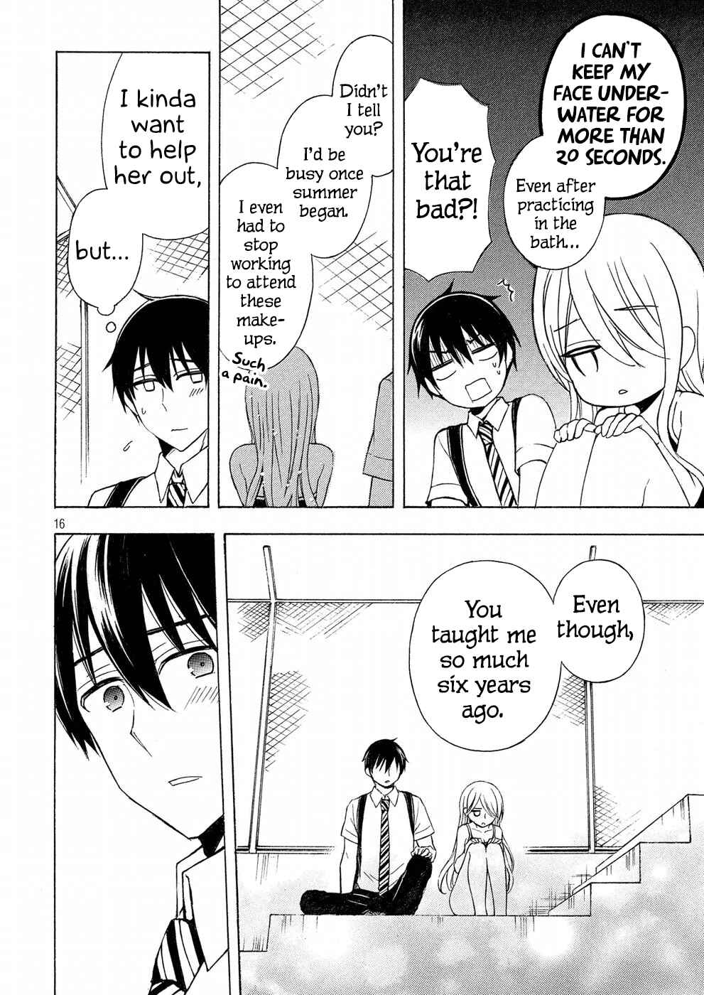 Watari-kun no ×× ga Houkai Sunzen Chapter 33 page 15