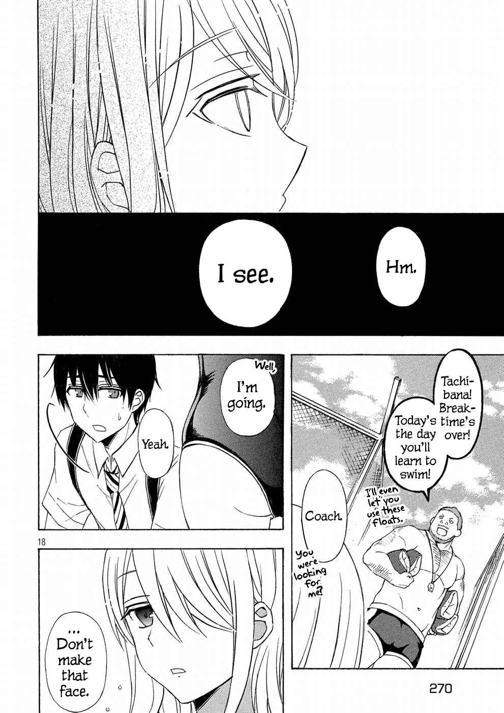 Watari-kun no ×× ga Houkai Sunzen Chapter 33 page 17