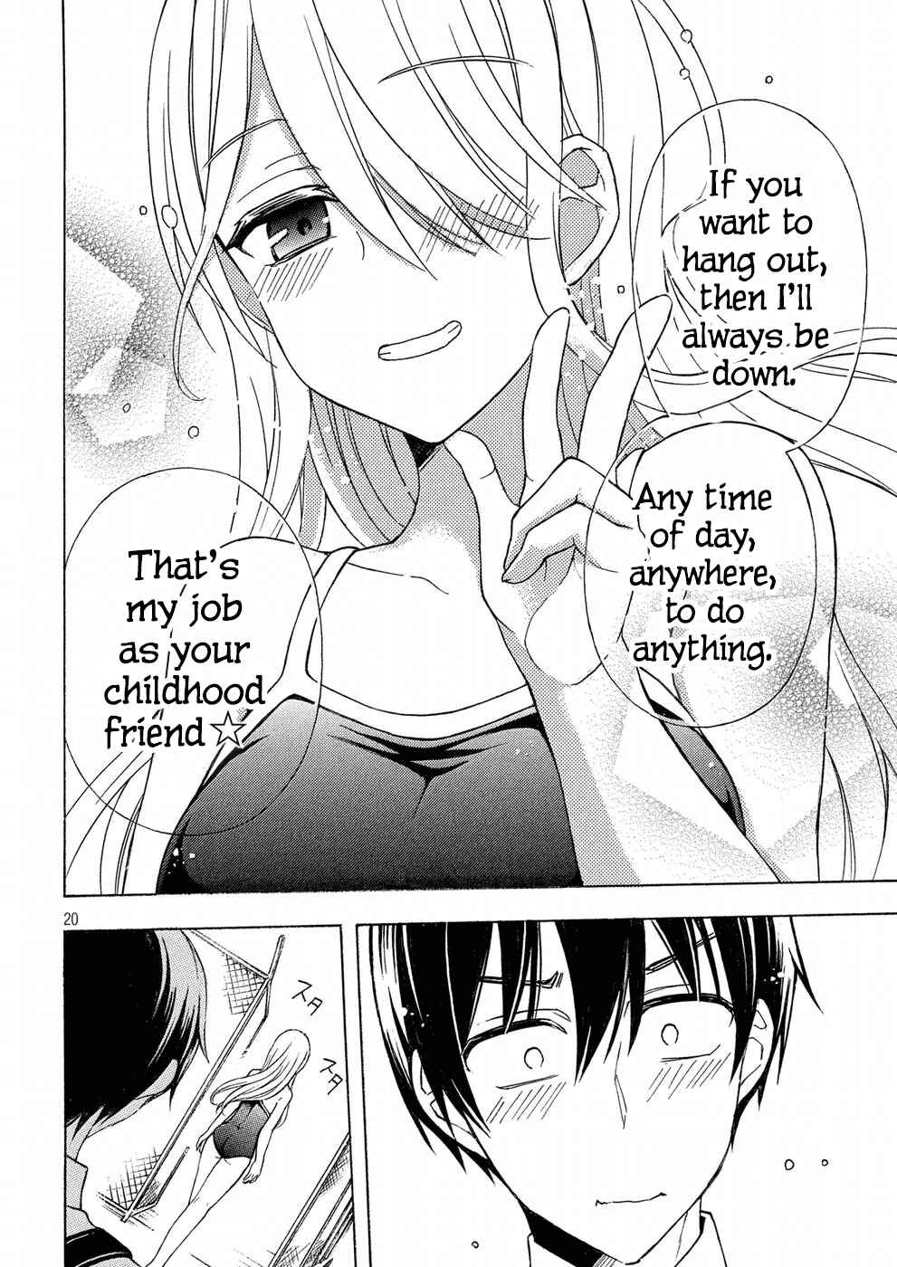 Watari-kun no ×× ga Houkai Sunzen Chapter 33 page 19