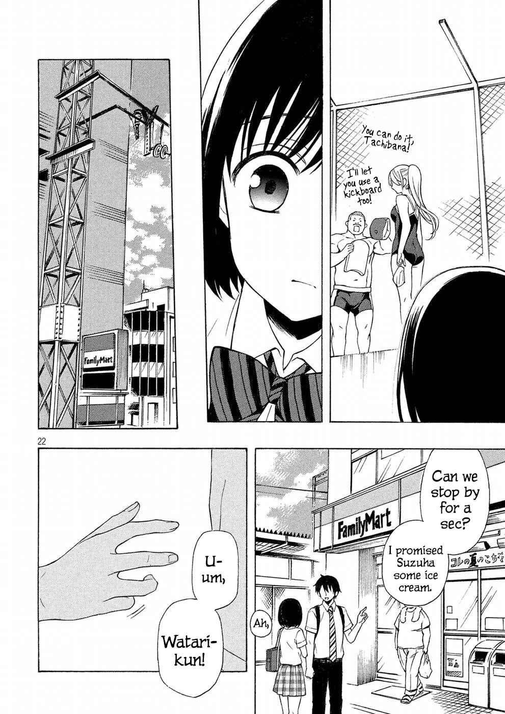 Watari-kun no ×× ga Houkai Sunzen Chapter 33 page 21