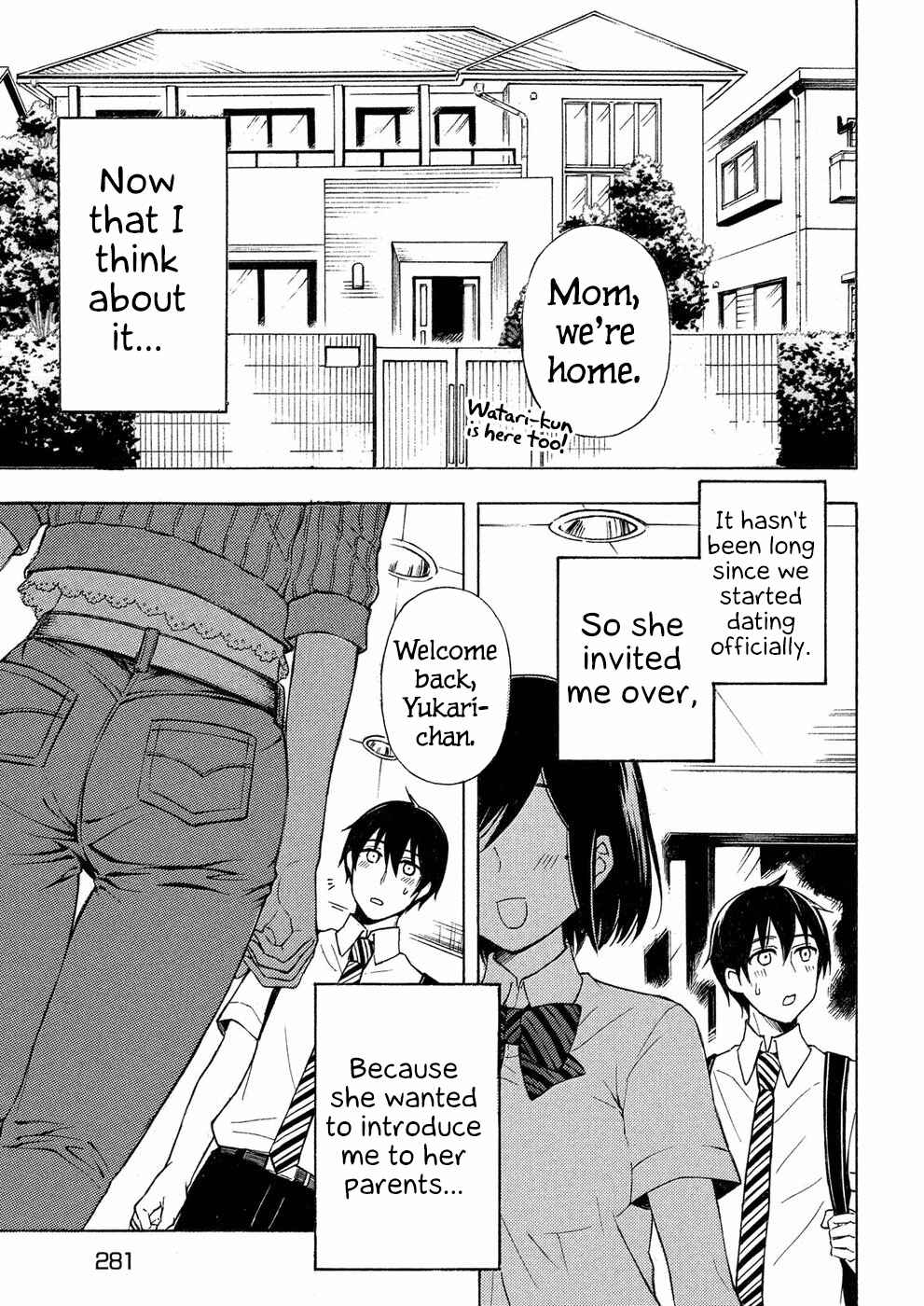 Watari-kun no ×× ga Houkai Sunzen Chapter 33 page 28