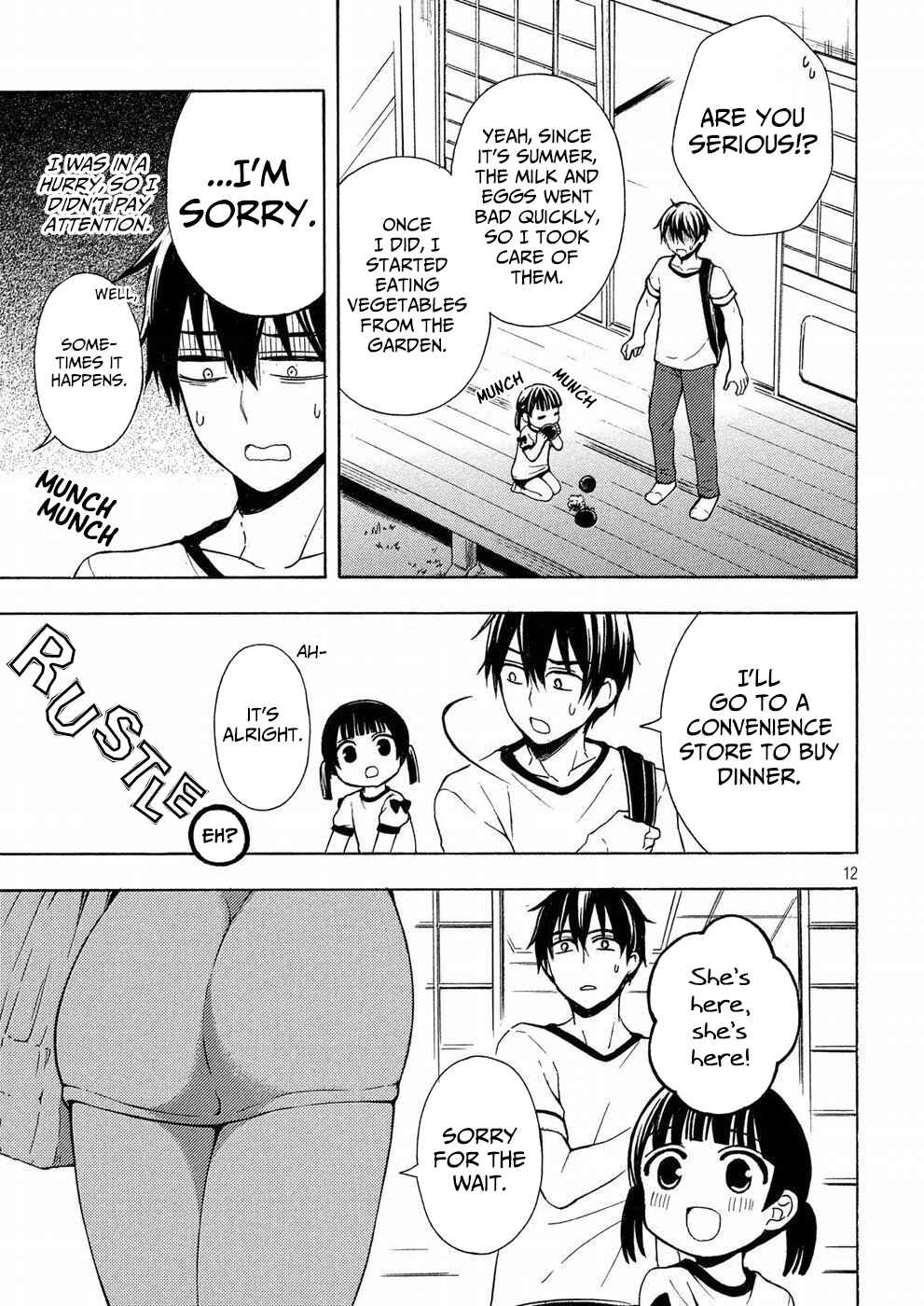 Watari-kun no ×× ga Houkai Sunzen Chapter 38 page 11