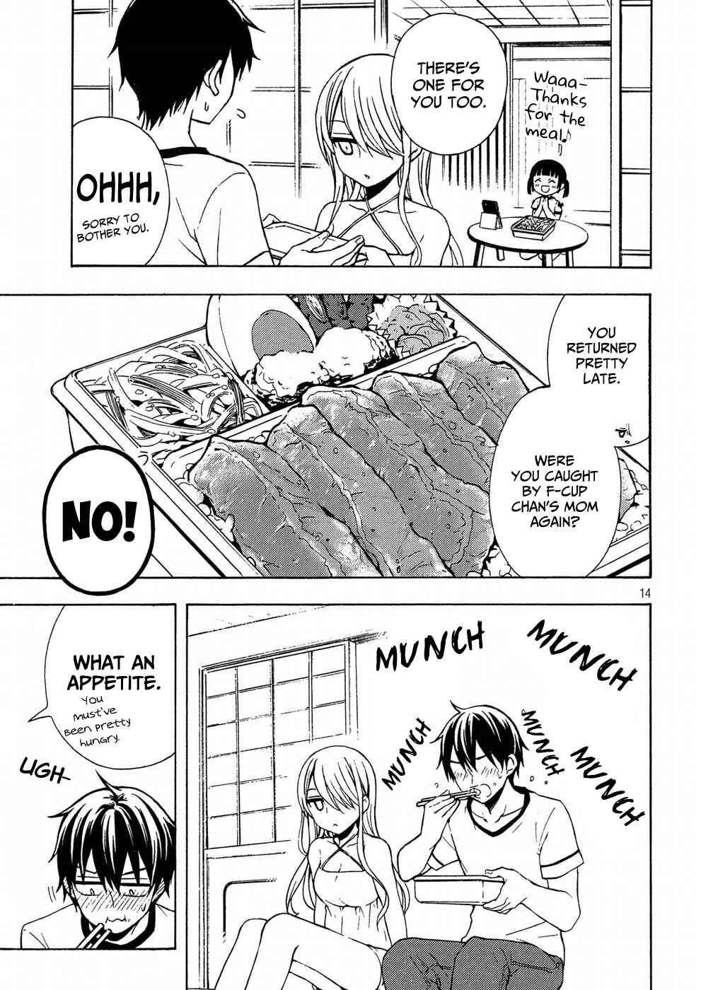 Watari-kun no ×× ga Houkai Sunzen Chapter 38 page 13