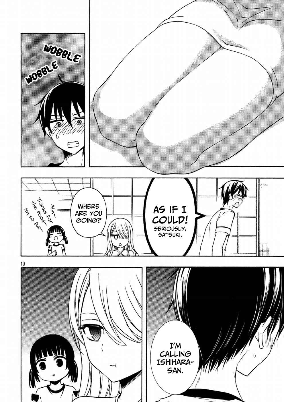 Watari-kun no ×× ga Houkai Sunzen Chapter 38 page 18