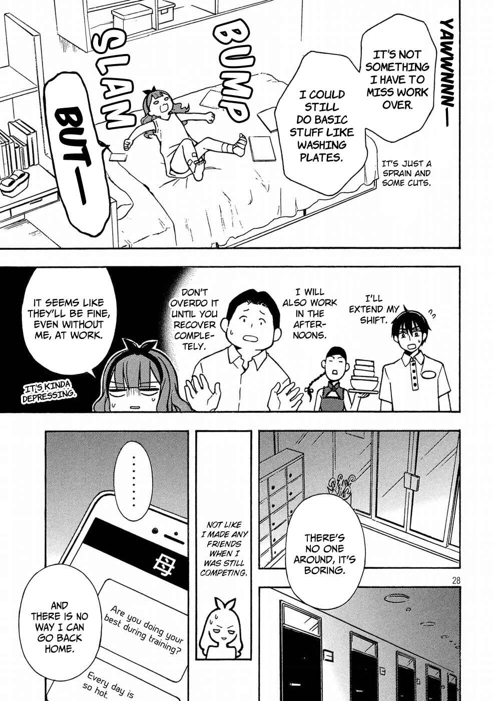 Watari-kun no ×× ga Houkai Sunzen Chapter 38 page 27