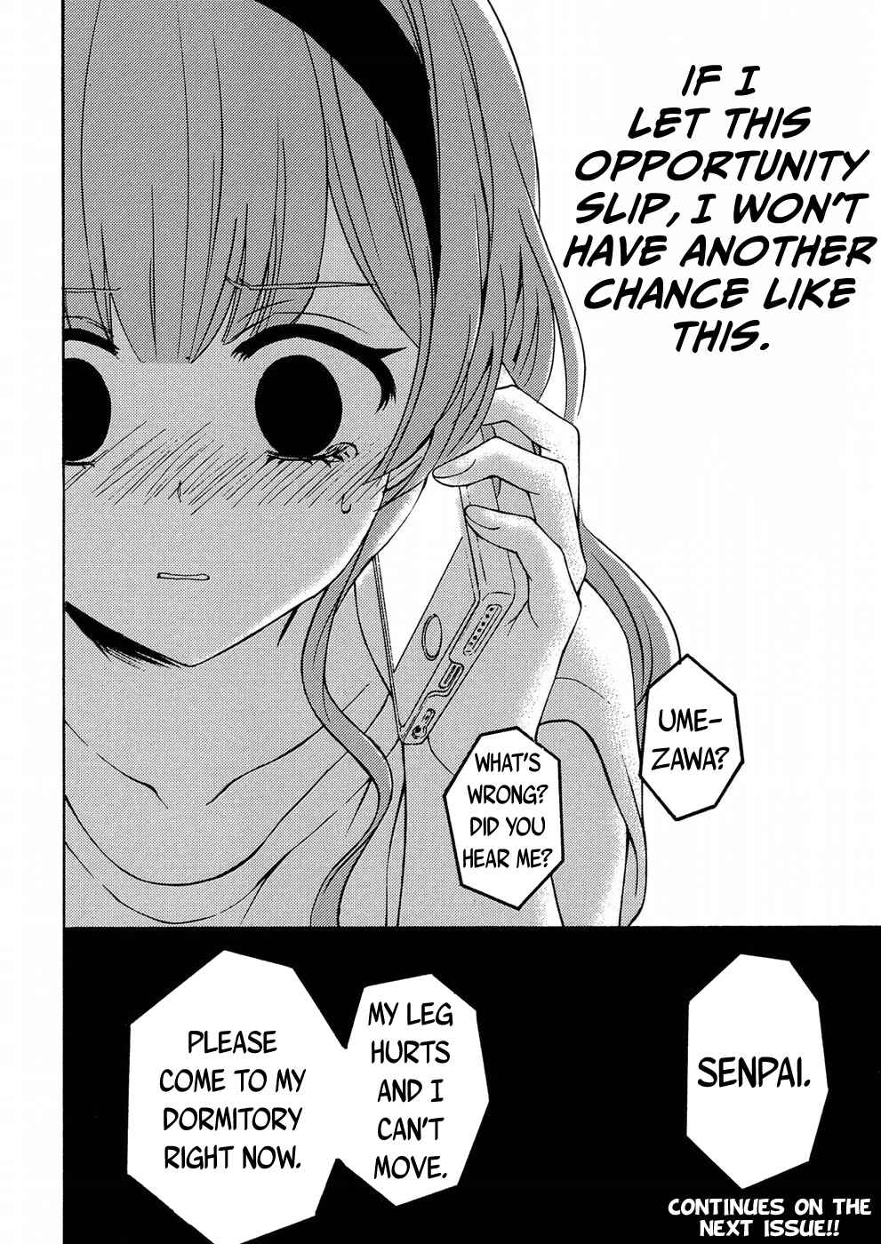 Watari-kun no ×× ga Houkai Sunzen Chapter 38 page 30