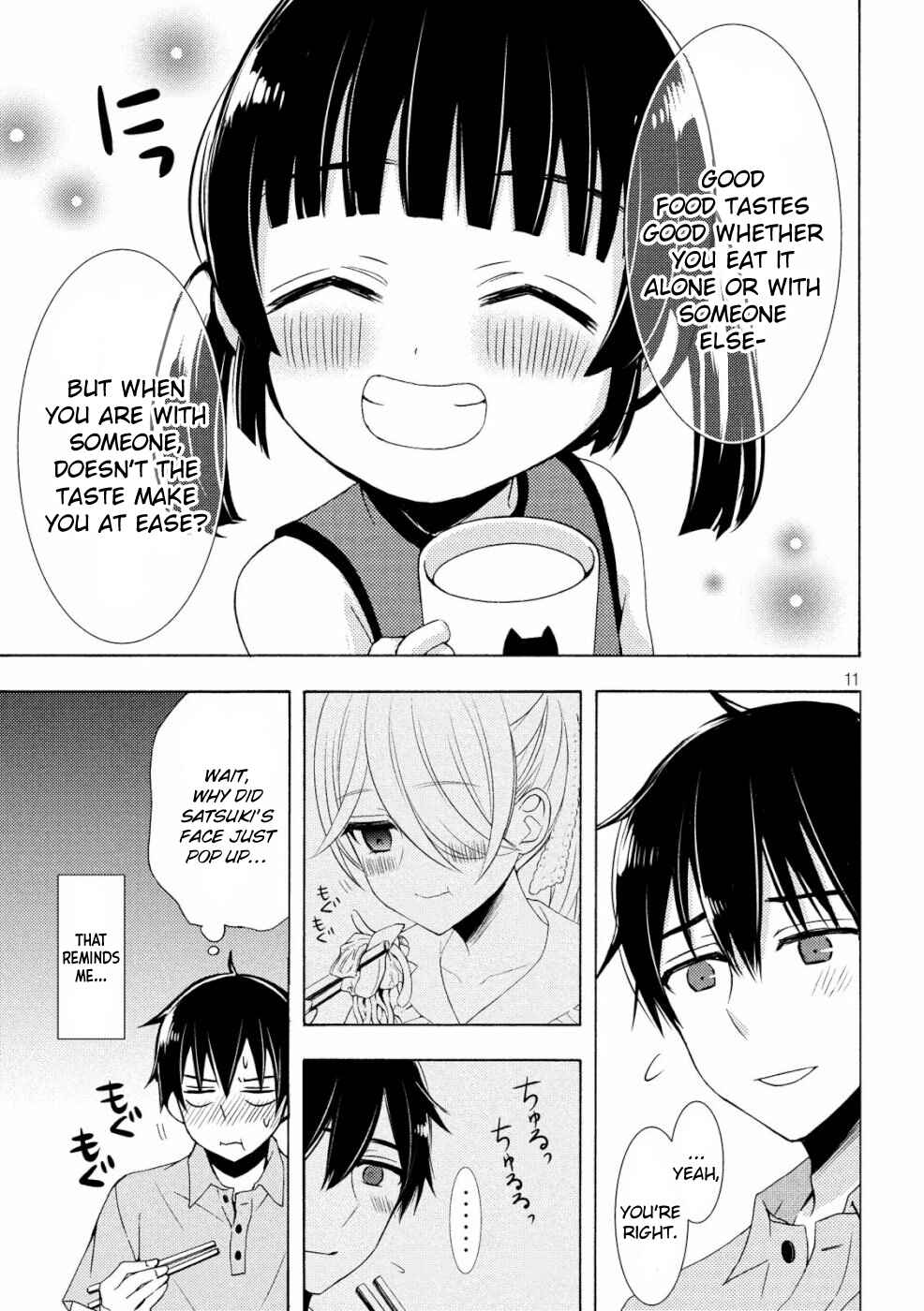 Watari-kun no ×× ga Houkai Sunzen Chapter 48 page 10