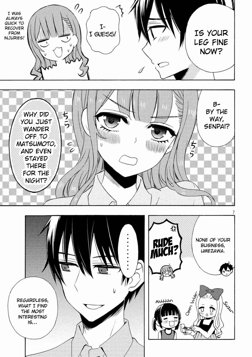 Watari-kun no ×× ga Houkai Sunzen Chapter 48 page 6