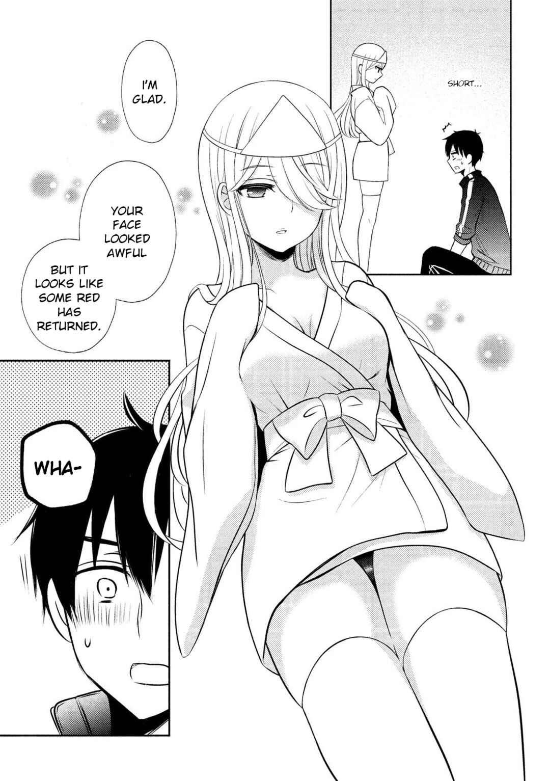 Watari-kun no ×× ga Houkai Sunzen Chapter 52 page 10