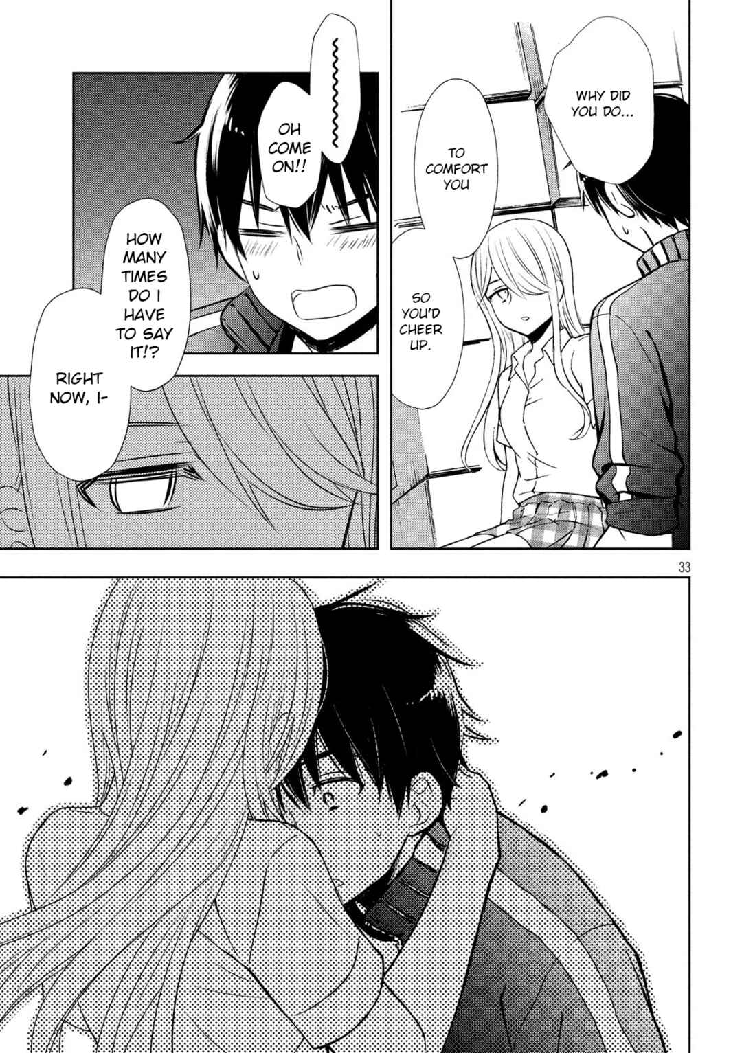 Watari-kun no ×× ga Houkai Sunzen Chapter 52 page 32