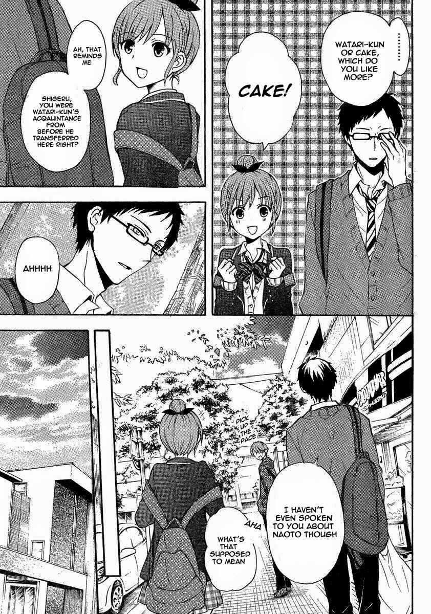 Watari-kun no ×× ga Houkai Sunzen Chapter 6 page 21