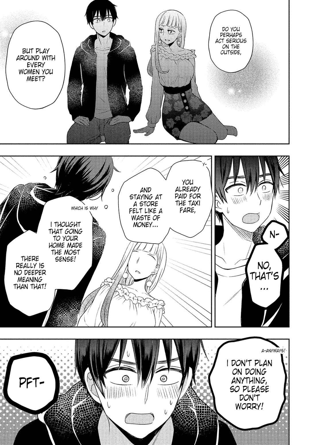 Watari-kun no ×× ga Houkai Sunzen Chapter 62 page 12