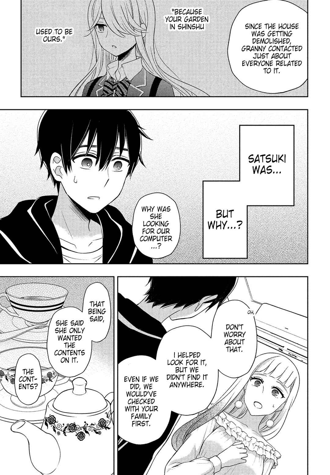 Watari-kun no ×× ga Houkai Sunzen Chapter 62 page 18