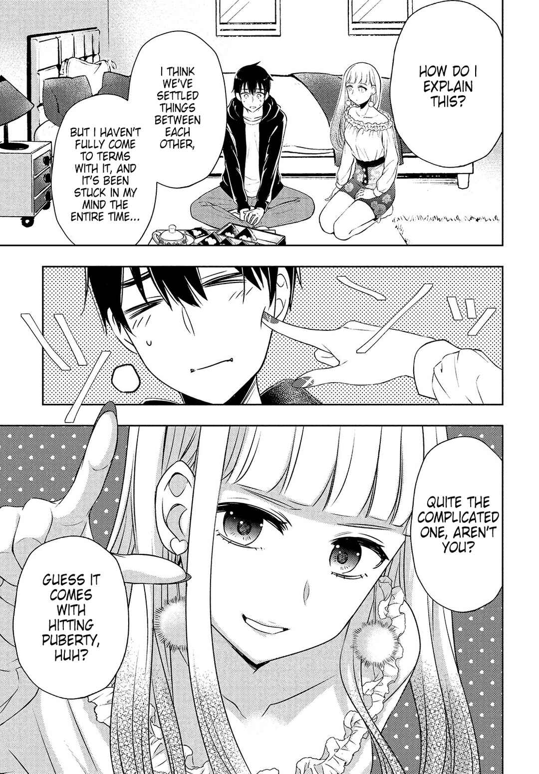 Watari-kun no ×× ga Houkai Sunzen Chapter 62 page 20