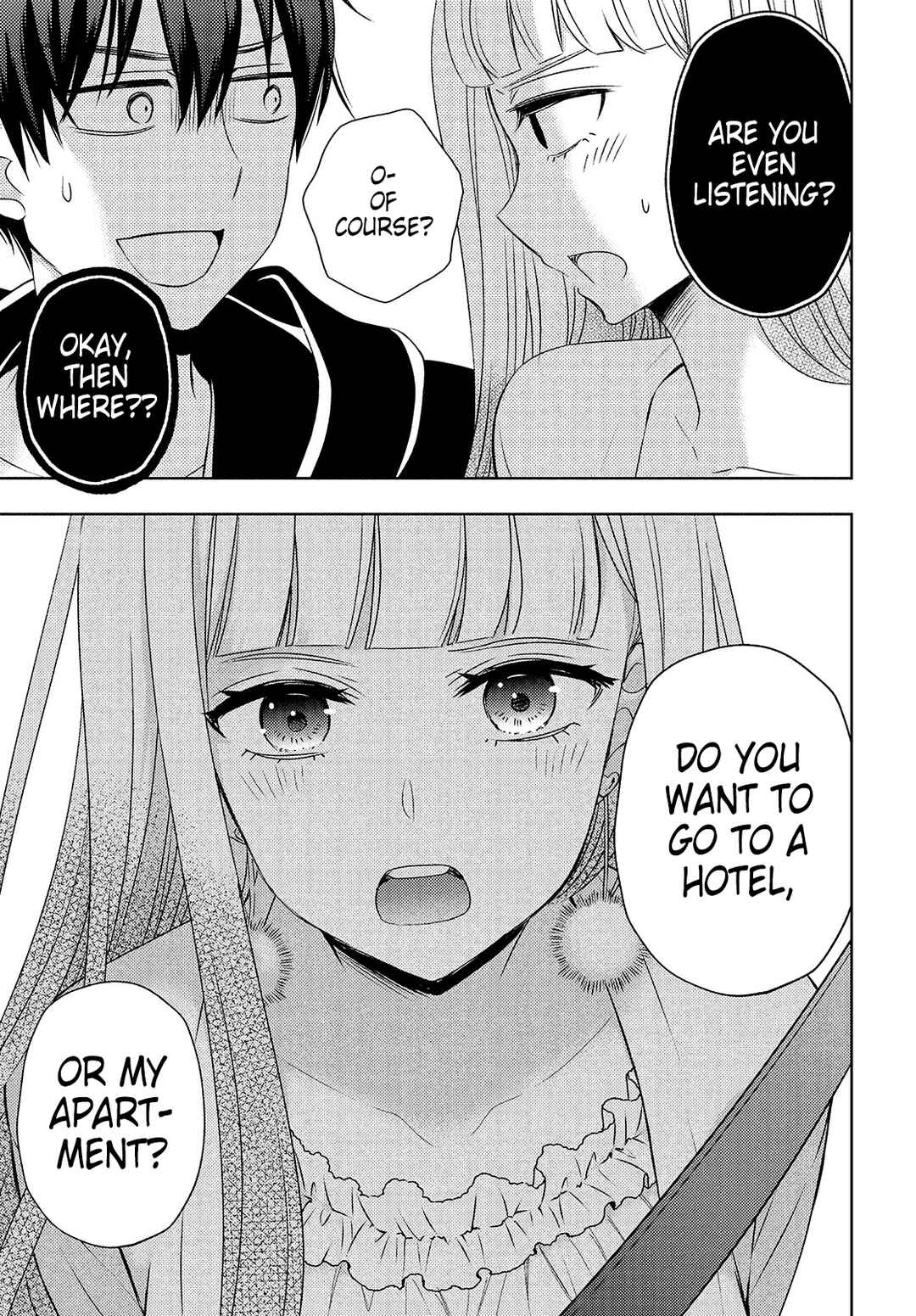Watari-kun no ×× ga Houkai Sunzen Chapter 62 page 8