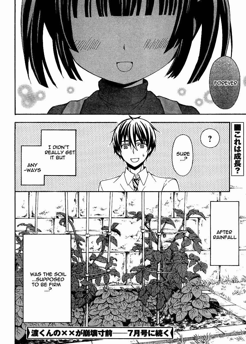Watari-kun no ×× ga Houkai Sunzen Chapter 8 page 28