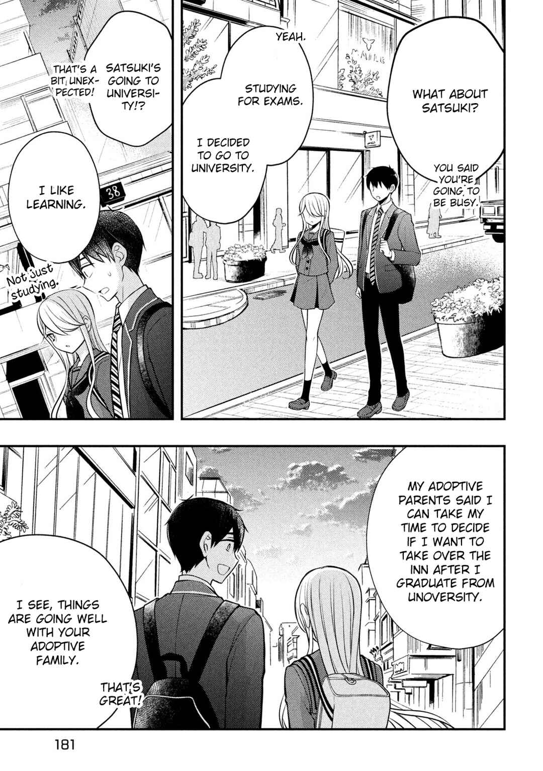 Watari-kun no ×× ga Houkai Sunzen Chapter 81 page 13